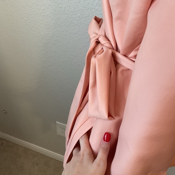 NWT Maggie Marilyn Salmon Pink Just Getting Started Blazer Size 10 - Picture 9 of 16